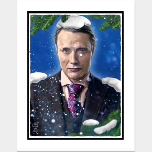 Winter Holiday Hannibal Portrait Posters and Art